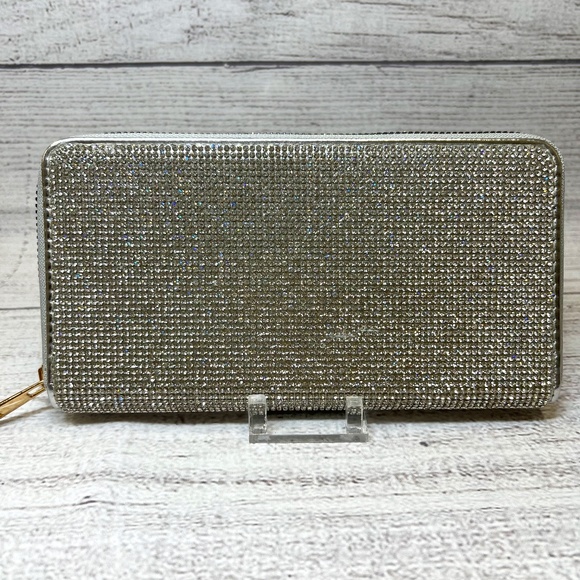Silver Rhinestone Wallet (7578779) - Picture 1 of 3
